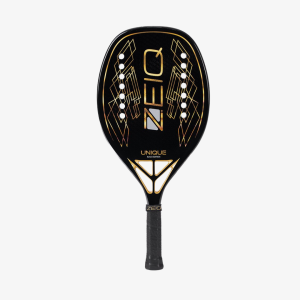 Raquete de Beach Tennis Unique Zeiq Black – Carbono 18k